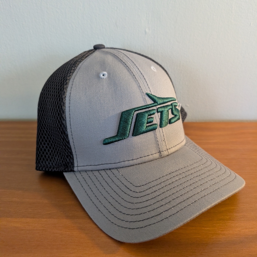 New Era NFL Black and Gray Hat Mens Size Large/Xl